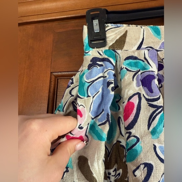 Vintage Danielle B Floral Midi Skirt 🌸 - Picture 4 of 6